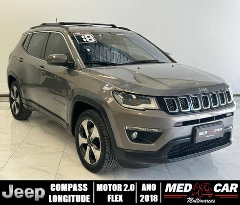 JEEP COMPASS 2.0 16V FLEX LONGITUDE AUTOMÁTICO